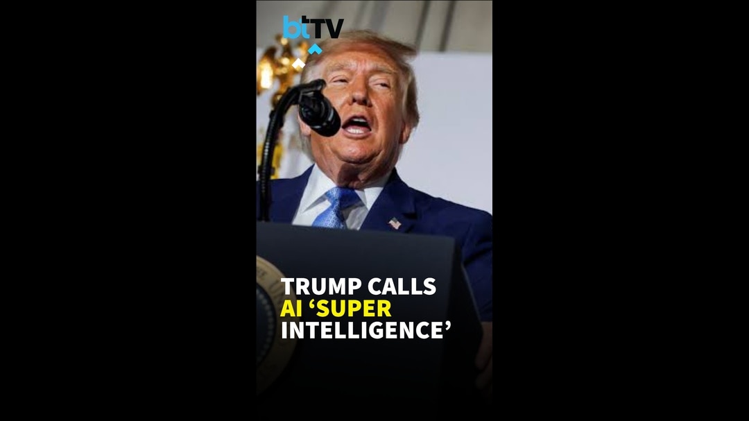 Trump Calls AI &lsquo;Super Intelligence&rsquo; | 