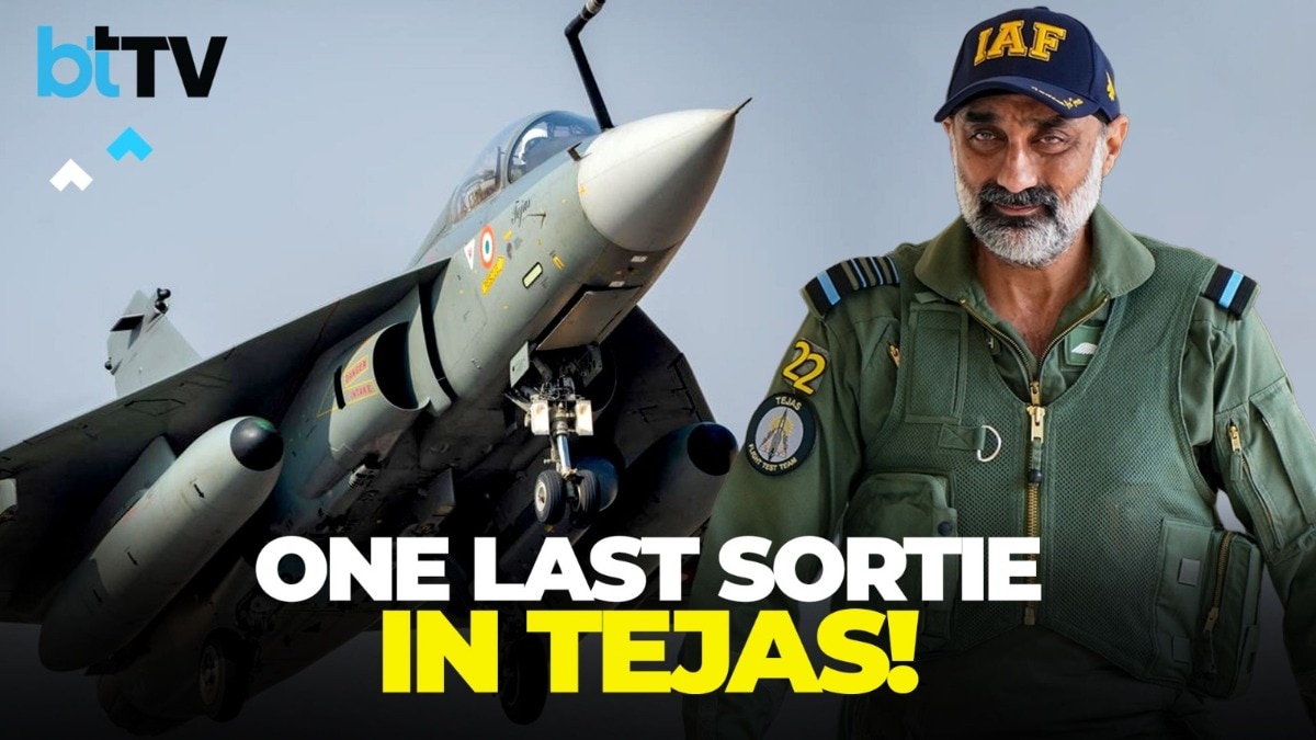 Air Chief Marshal AP Singh Flies His Last Fighter Sortie In Tejas Ahead Of Retirement