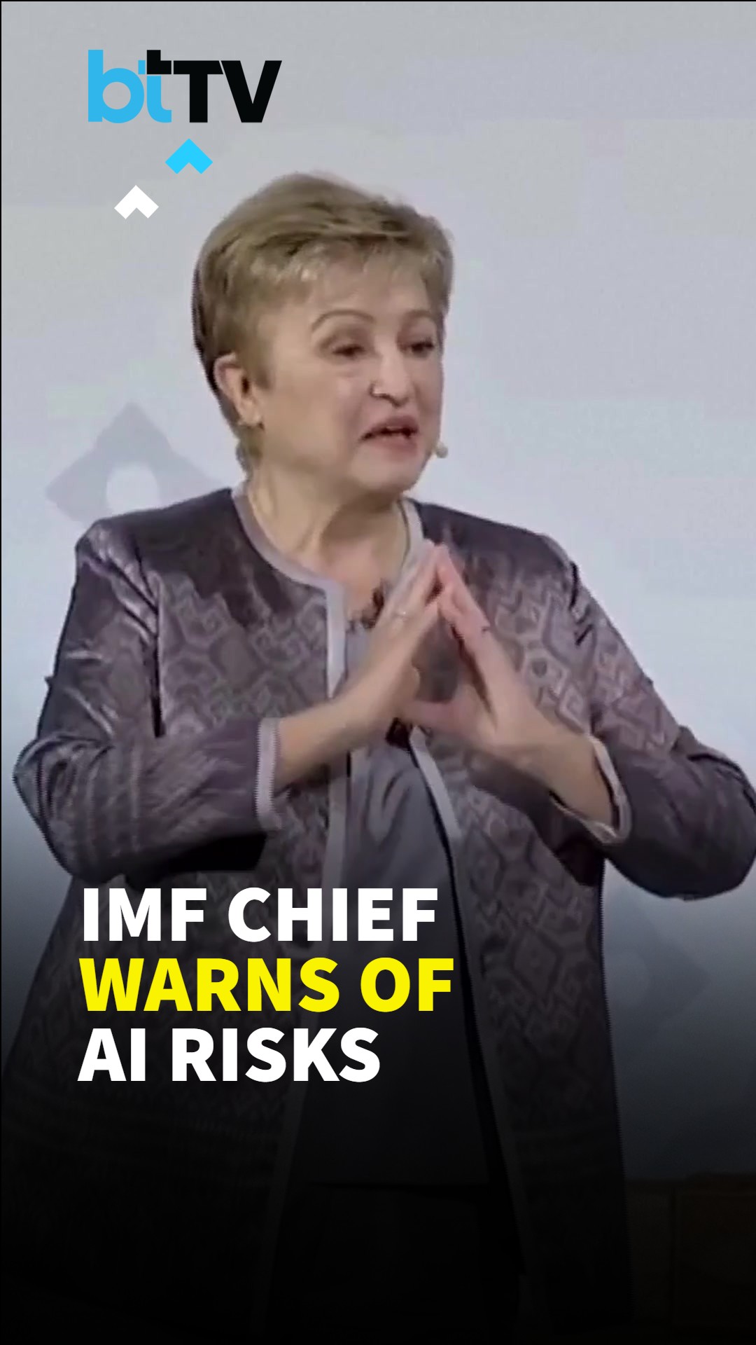 &ldquo;Perhaps the Deepest Worry Is Cyber Risk&rdquo;: IMF MD Kristalina Georgieva on AI Threats