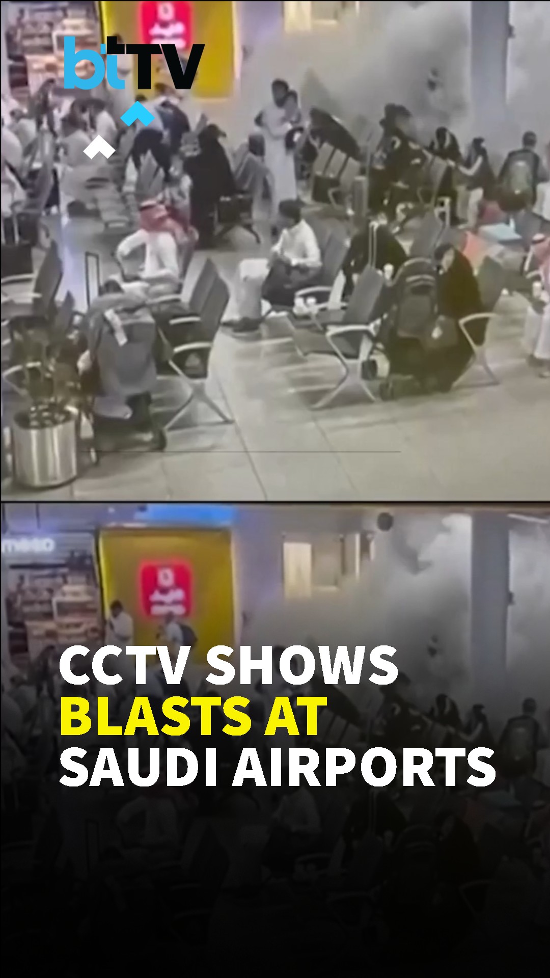 Watch: Saudi Arabia Releases CCTV Of Houthi Attacks On Three Airports