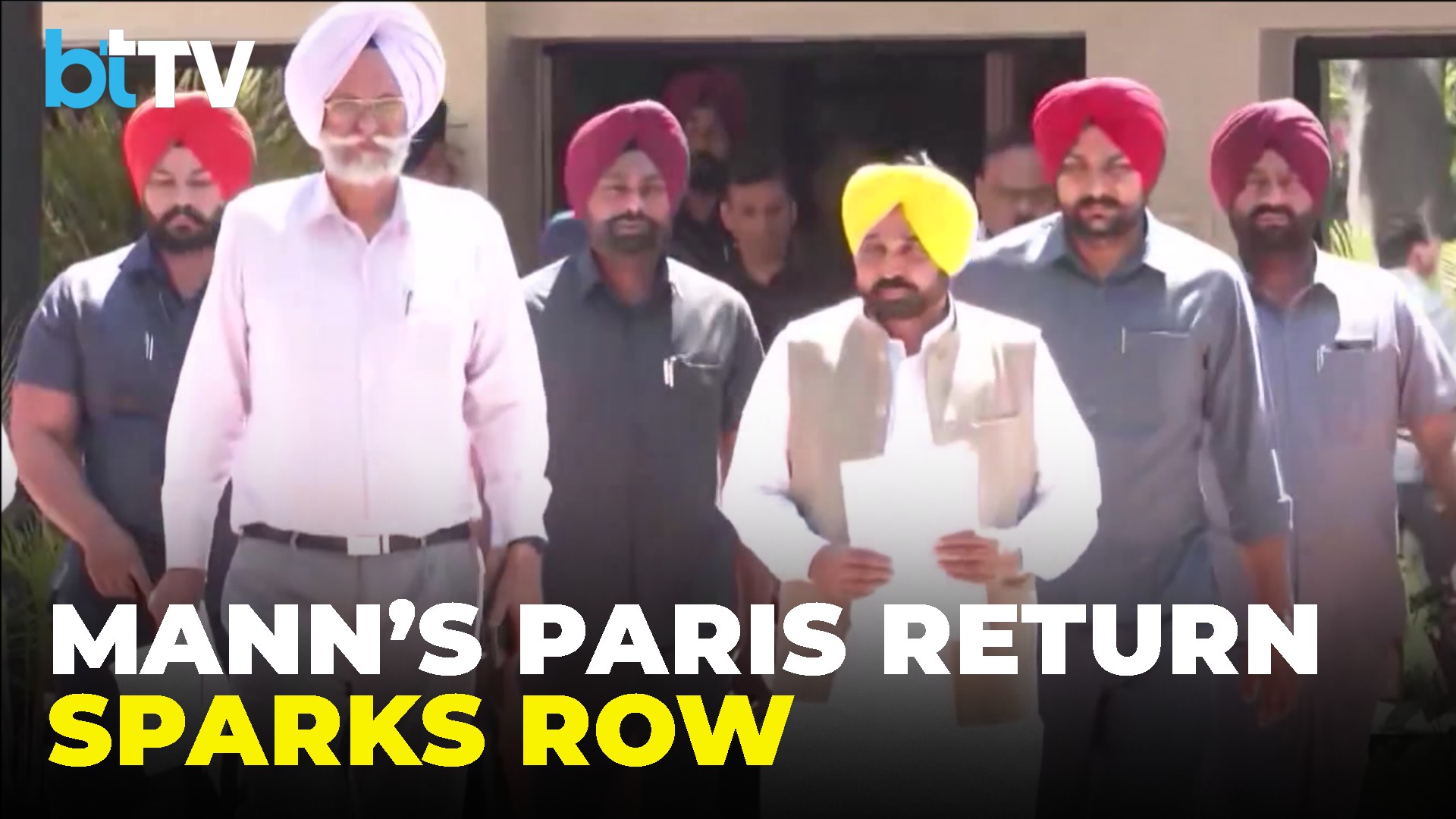 Bhagwant Mann&rsquo;s Paris Return Sparks Row: AAP Alleges Airport Delay, Akali Dal Raises Customs Questions