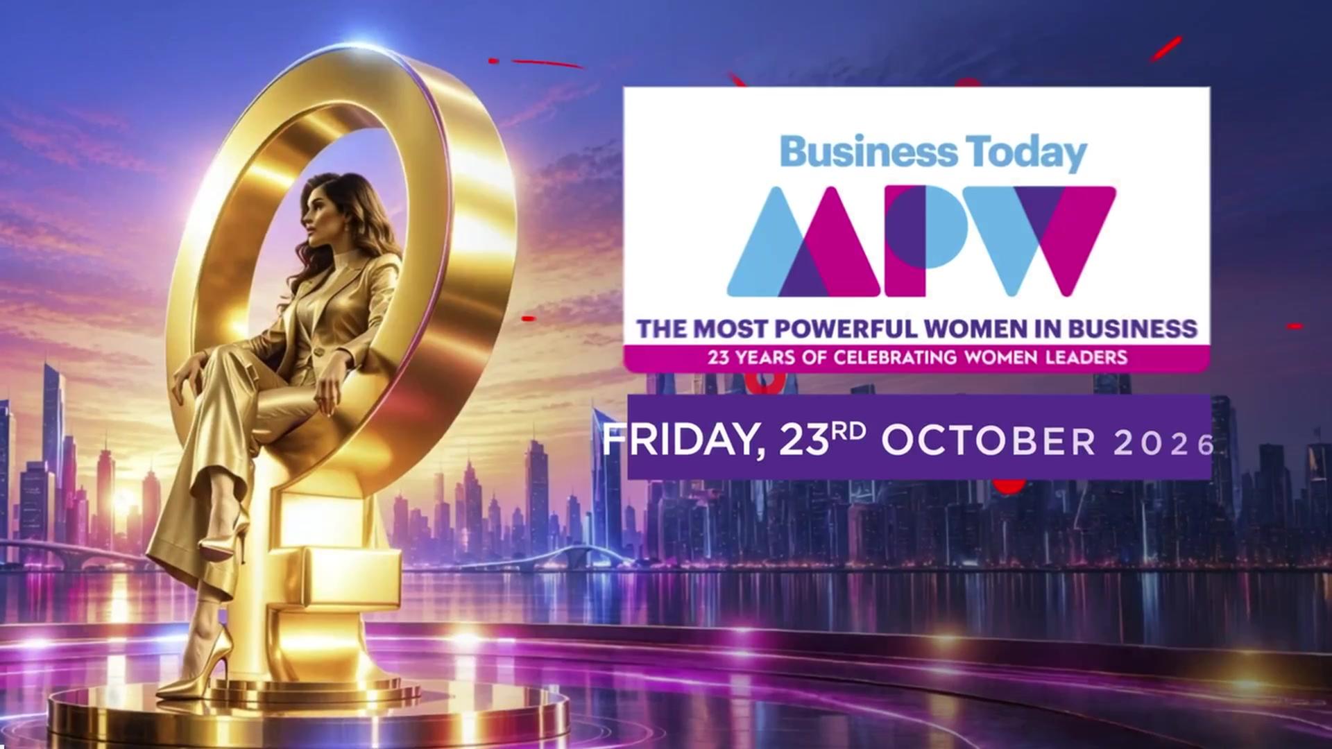 PROMO | 23rd Edition Of Business Today’s Most Powerful Women 2026: Celebrating India’s Women Leaders