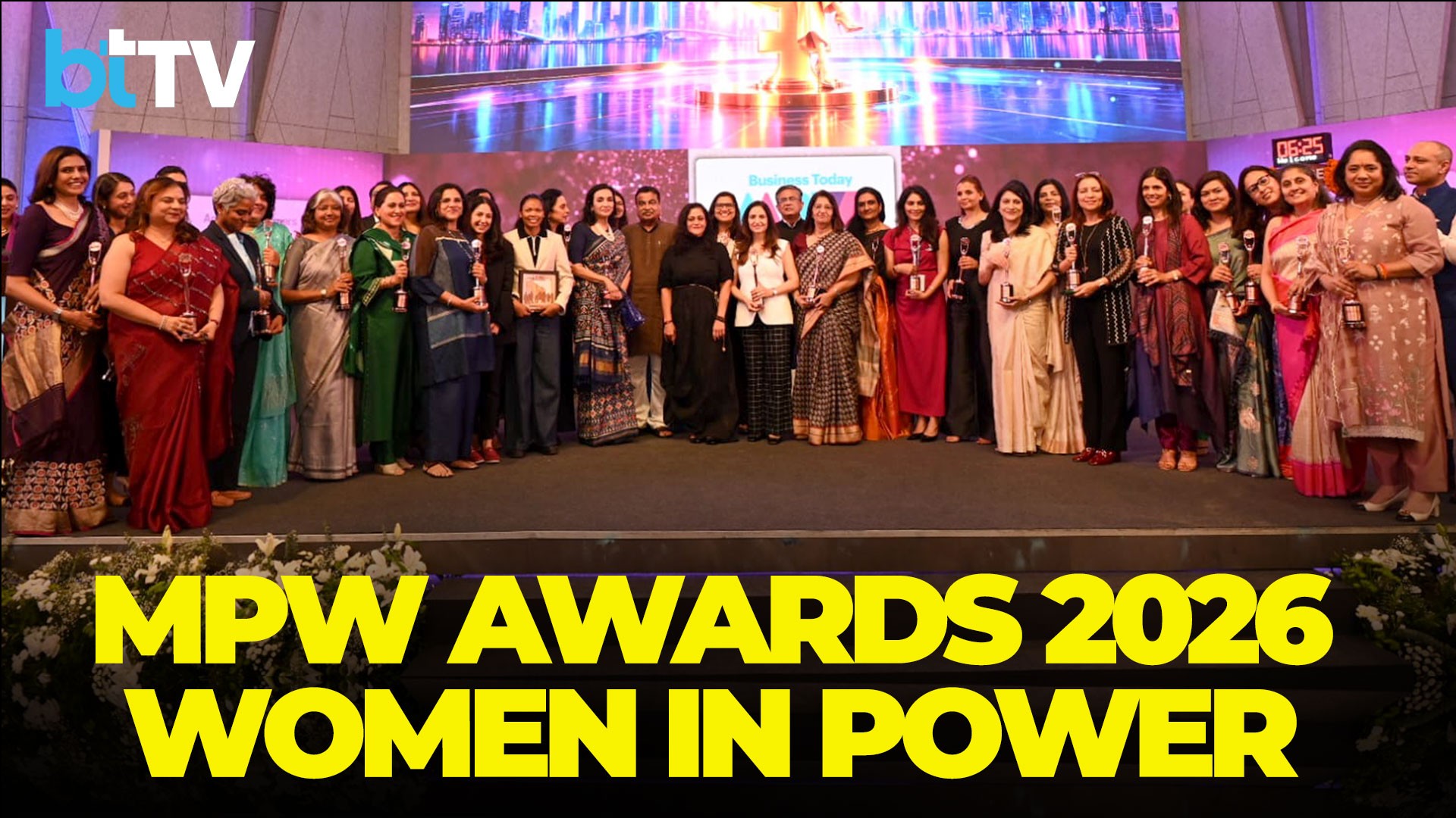 Business Today Most Powerful Women Awards 2026: Nitin Gadkari Honours India’s Women Leaders