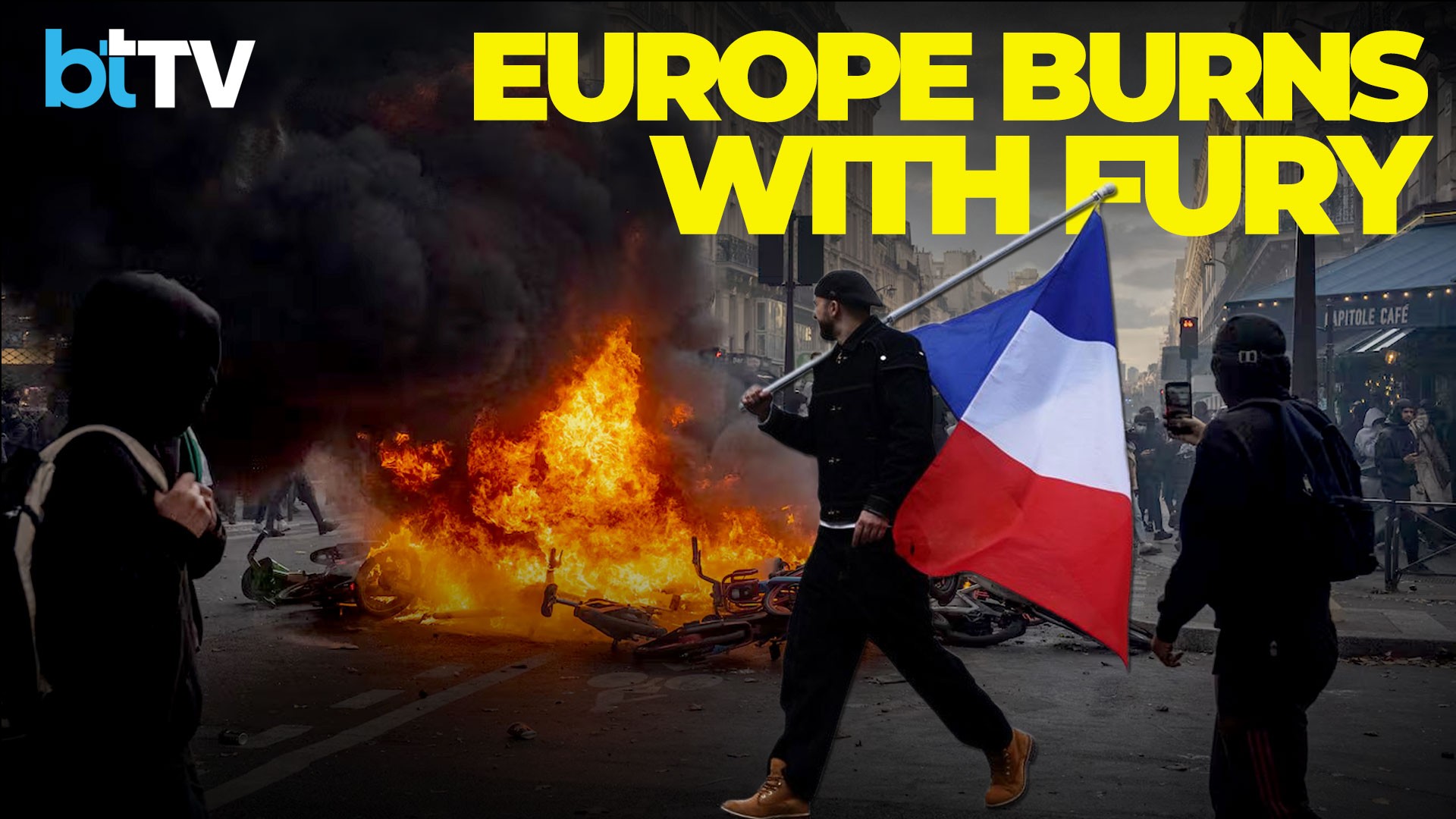 From Paris To Barcelona: Why Anti-Government Anger Is Spreading Across Europe