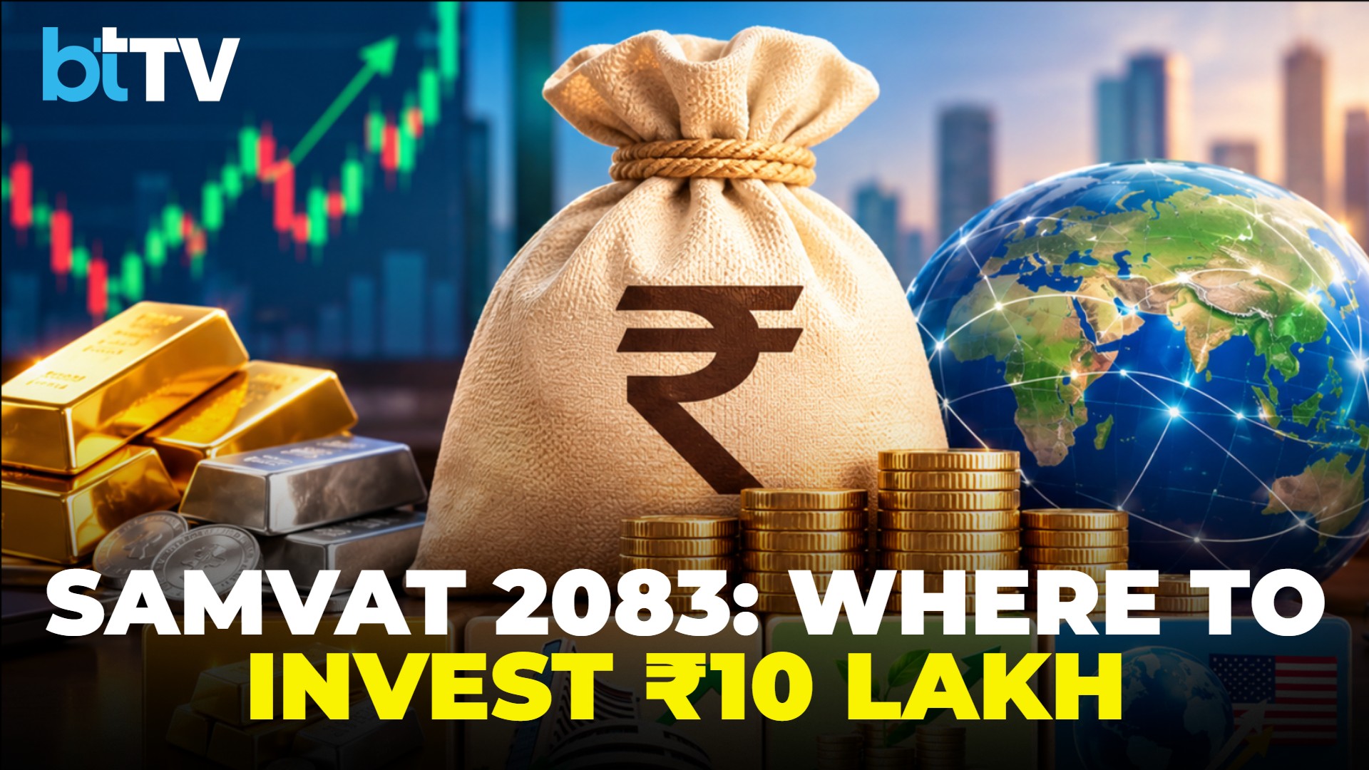 Samvat 2083: How To Invest ₹10 Lakh In Gold, Silver, Indian Stocks And Global Markets