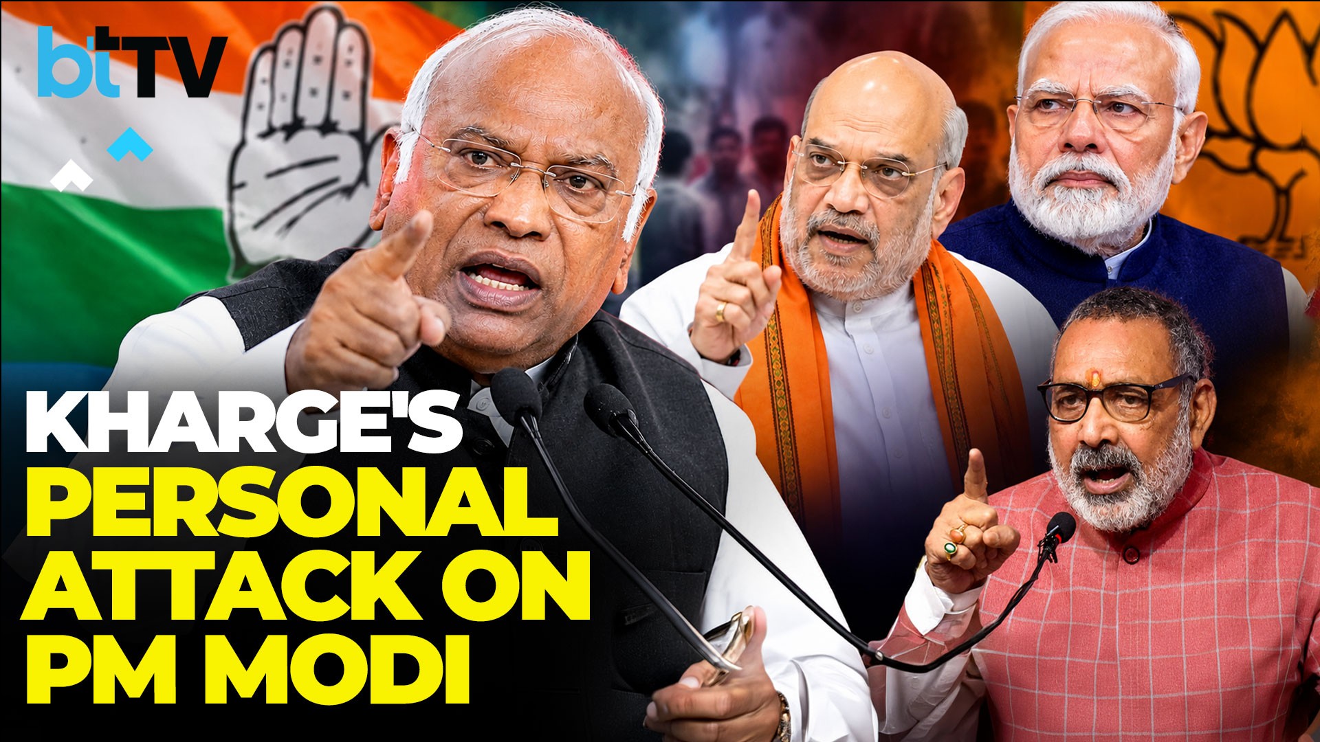Kharge’s ‘Modi Ka Baap’ Remark Sparks Storm; BJP Slams Congress Chief After Patna Event
