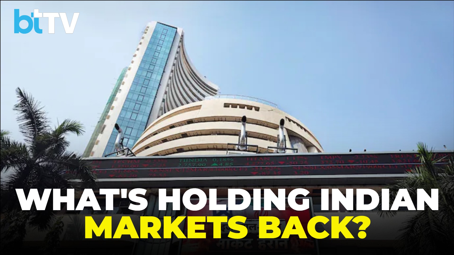 Indian Markets Fall Despite Strong Earnings Growth: Is A Structural Bottleneck Emerging On D-Street?