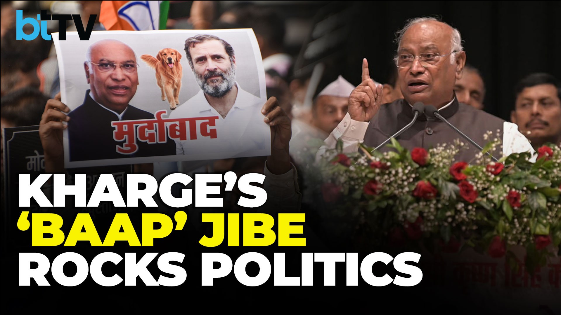 Kharge vs BJP: The Remark That Triggered a Political Storm and Reignited the Abuse Debate
