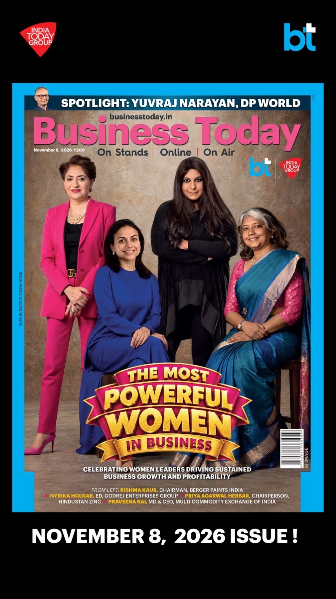 BT Magazine Unveils 'The Most Powerful Women In Business' Special Edition | Celebrating Women Leaders