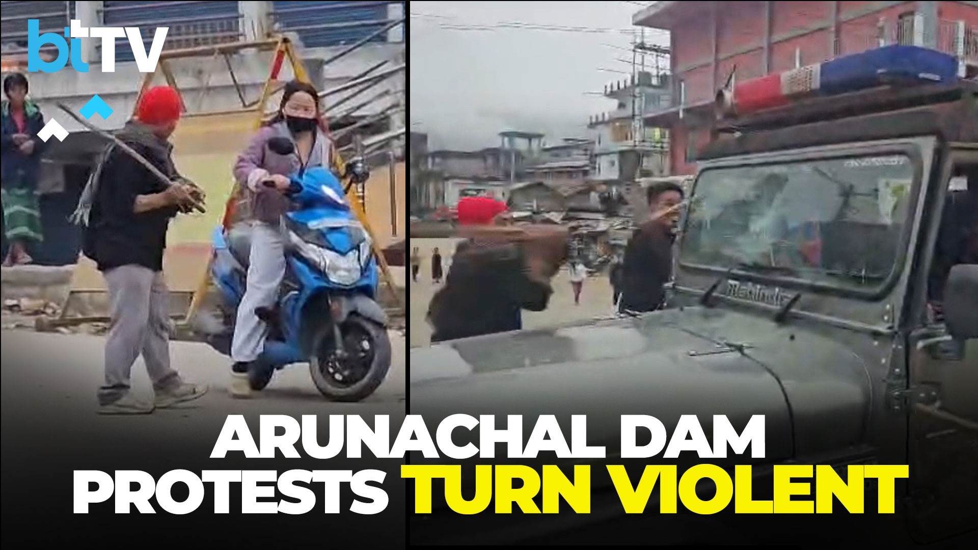 Arunachal Dam Protests Turn Violent; Centre Deploys 250 RAF Personnel Amid Shutdowns