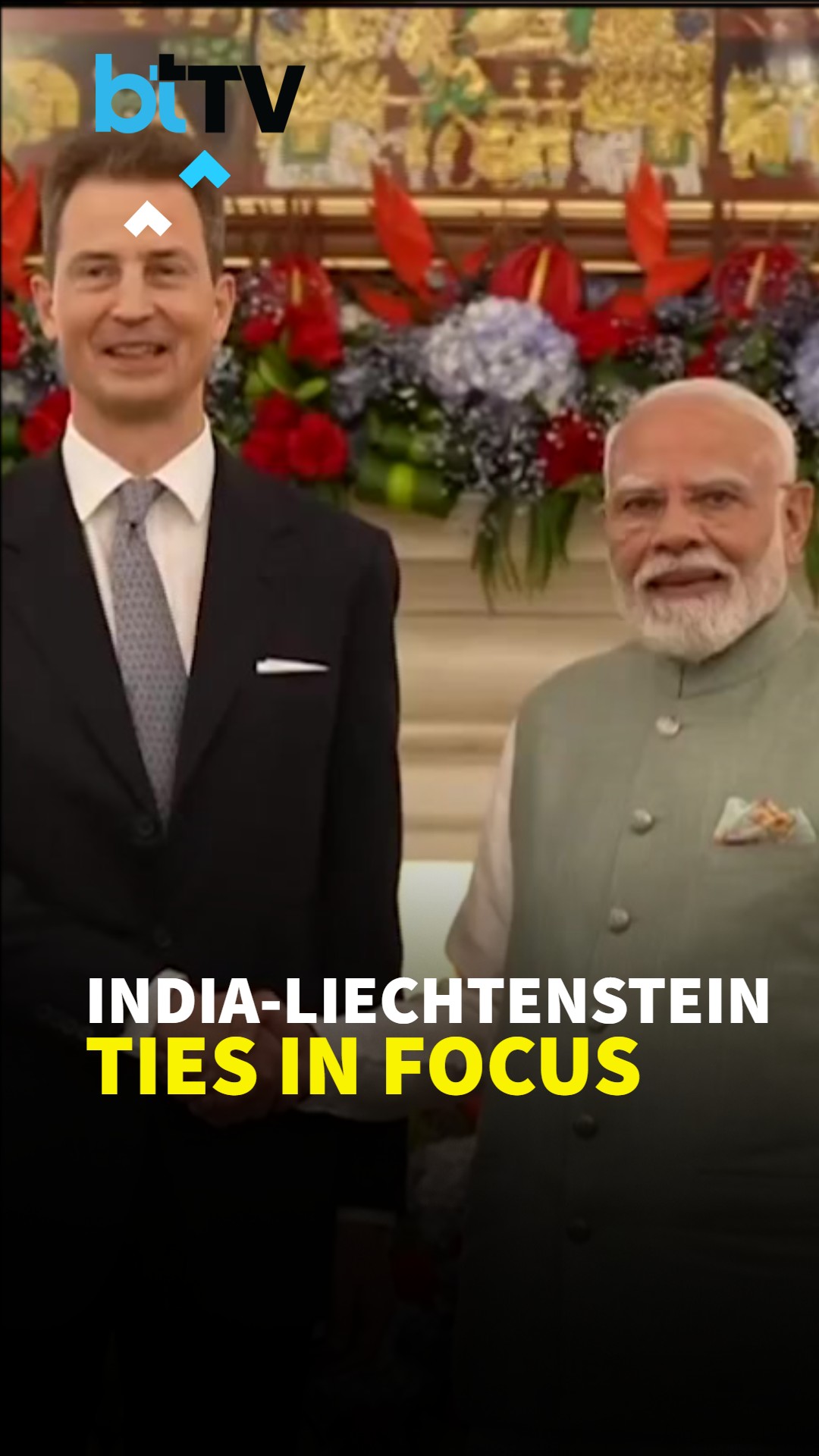 PM Modi Holds Bilateral Talks With Liechtenstein&rsquo;s Hereditary Prince Alois At Hyderabad House In Delhi