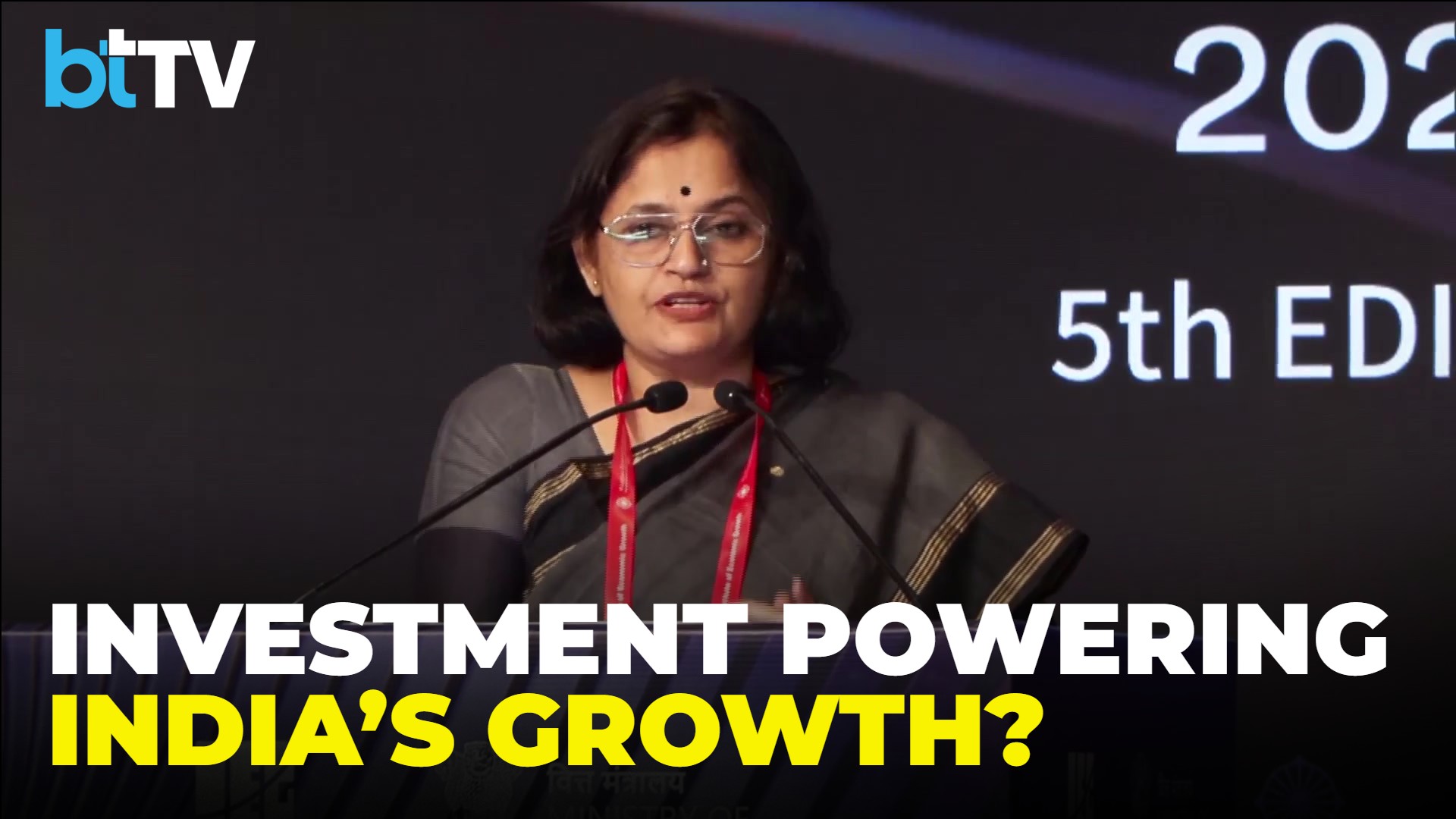 &lsquo;Investment Is Once Again Leading Growth&rsq