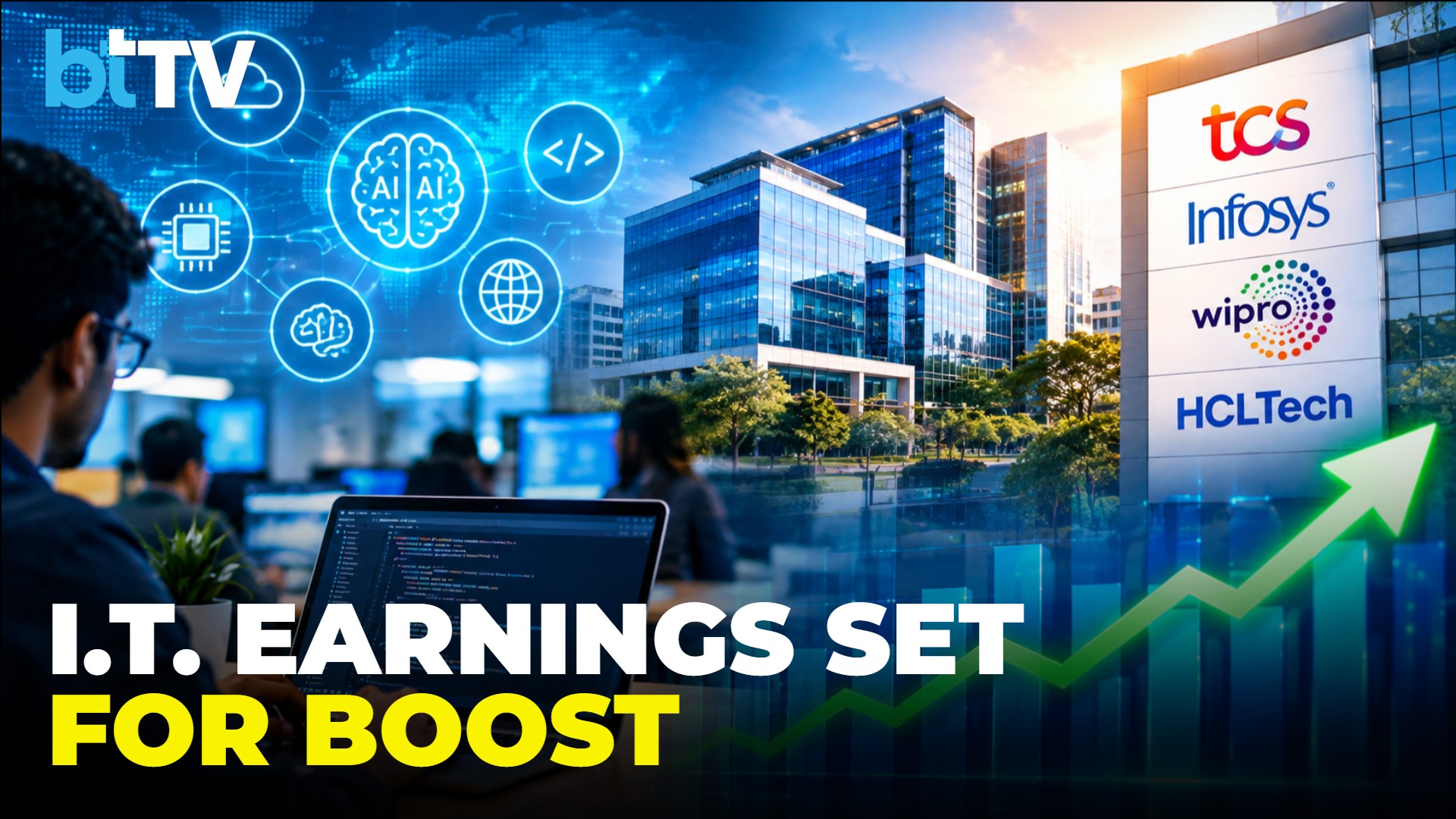 I.T. Stocks In Focus Ahead Of Q2 Earnings: What To Expect From TCS, Infosys, Wipro?