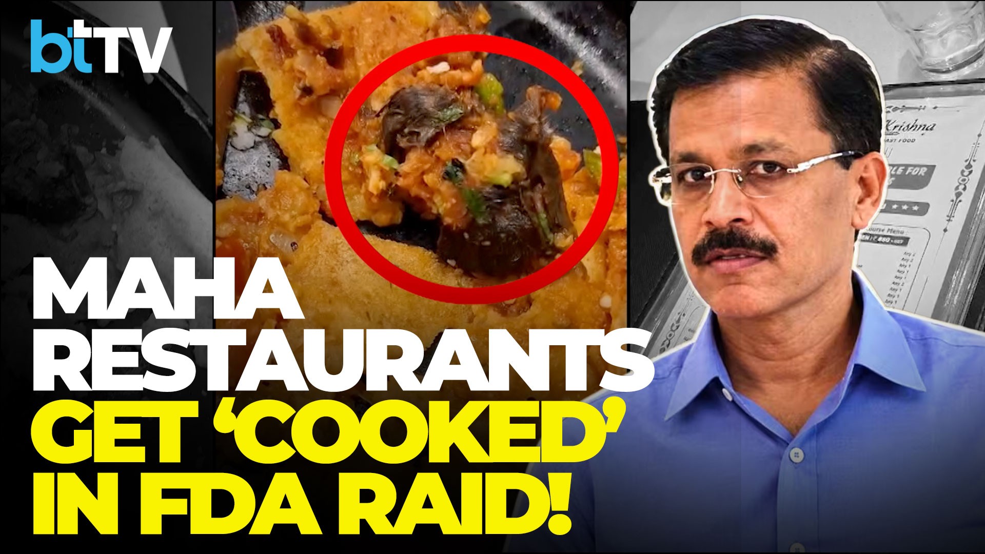 Maharashtra Restaurant Crackdown: Dead Mouse Complaint, FDA Raids & Bribery Allegations