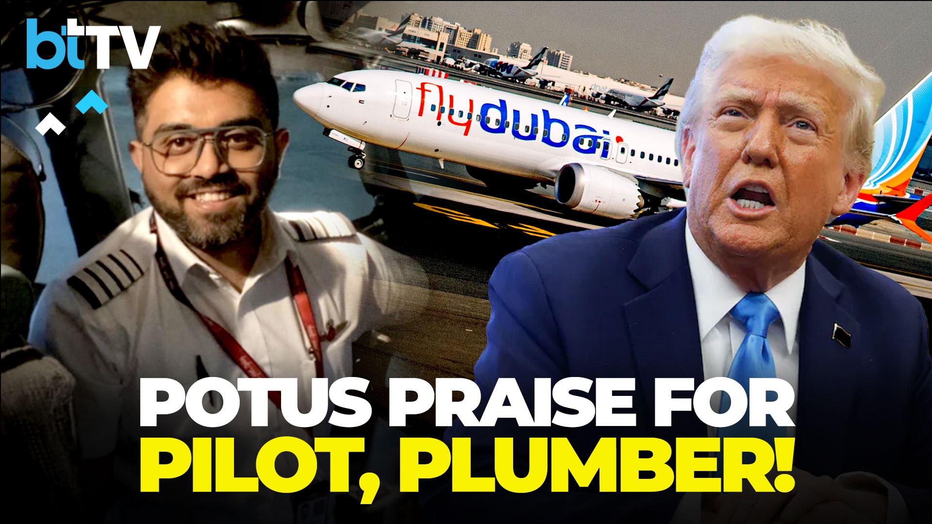U.S. President Trump’s ‘Plumber Saved The Plane’ Story: What He Said Happened On Flydubai Flight