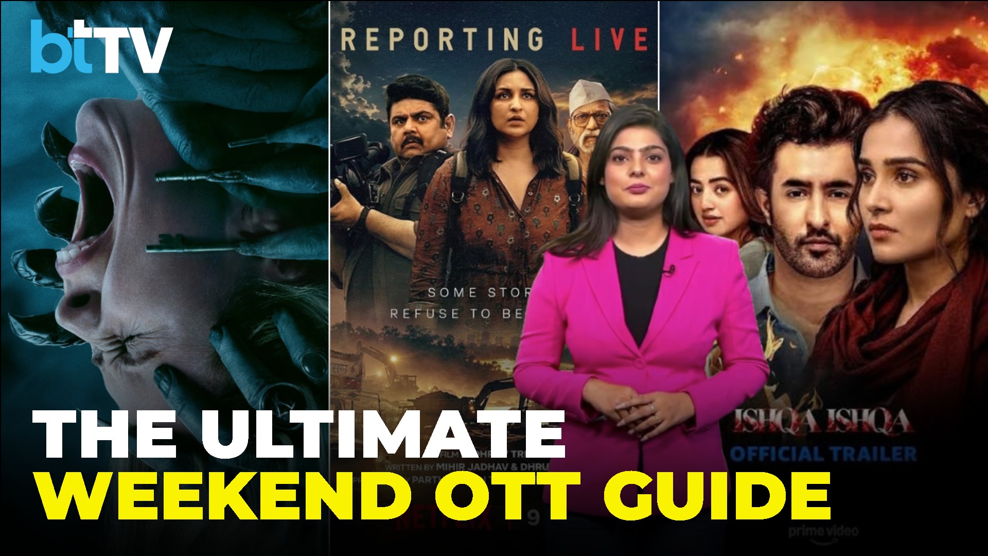 OTT Releases This Week: Reporting Live, Ishqa Ishqa, Below And More To Binge