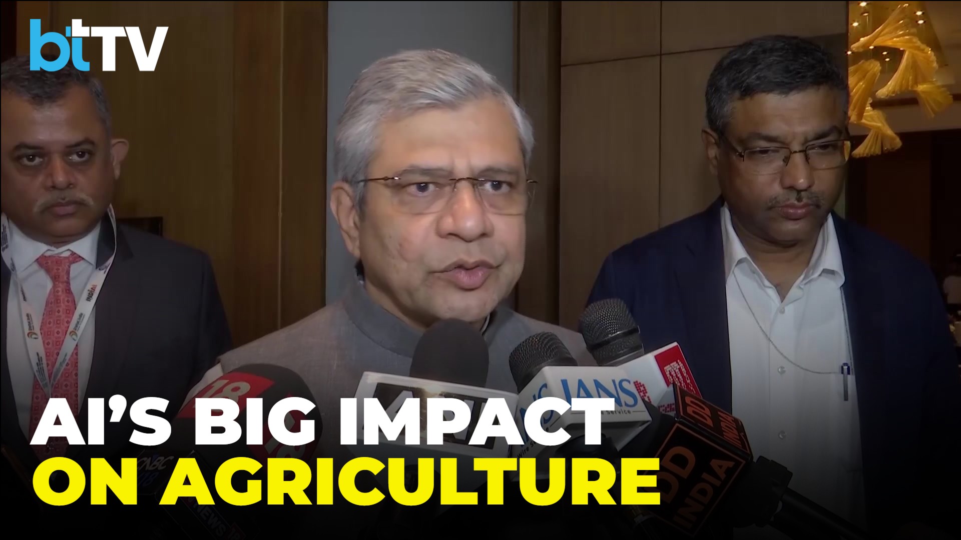 AI Can Boost Farm Yields By 40%, Says Ashwini Vaishnaw; AI Regulation Paper In A Month