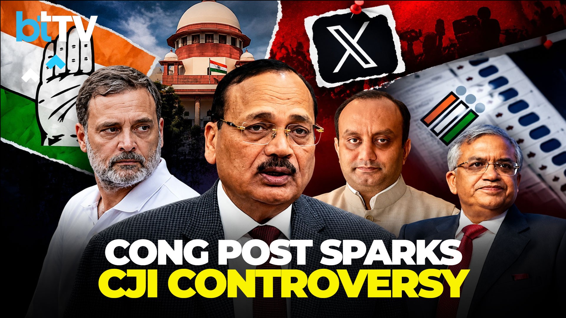 Congress Deletes Post Targeting CJI Surya Kant; BJP Slams Party Over Judiciary Row