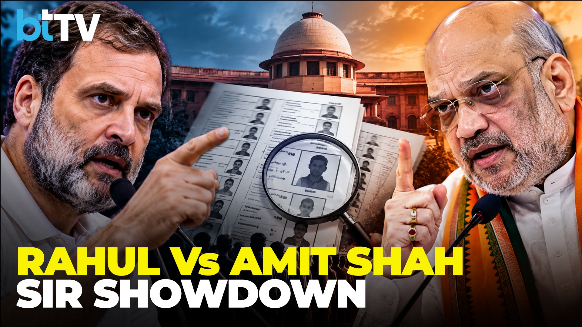 Amit Shah Vs Rahul Gandhi: 2029 Polls, SIR Row & Anti-CEC Campaign Heat Up