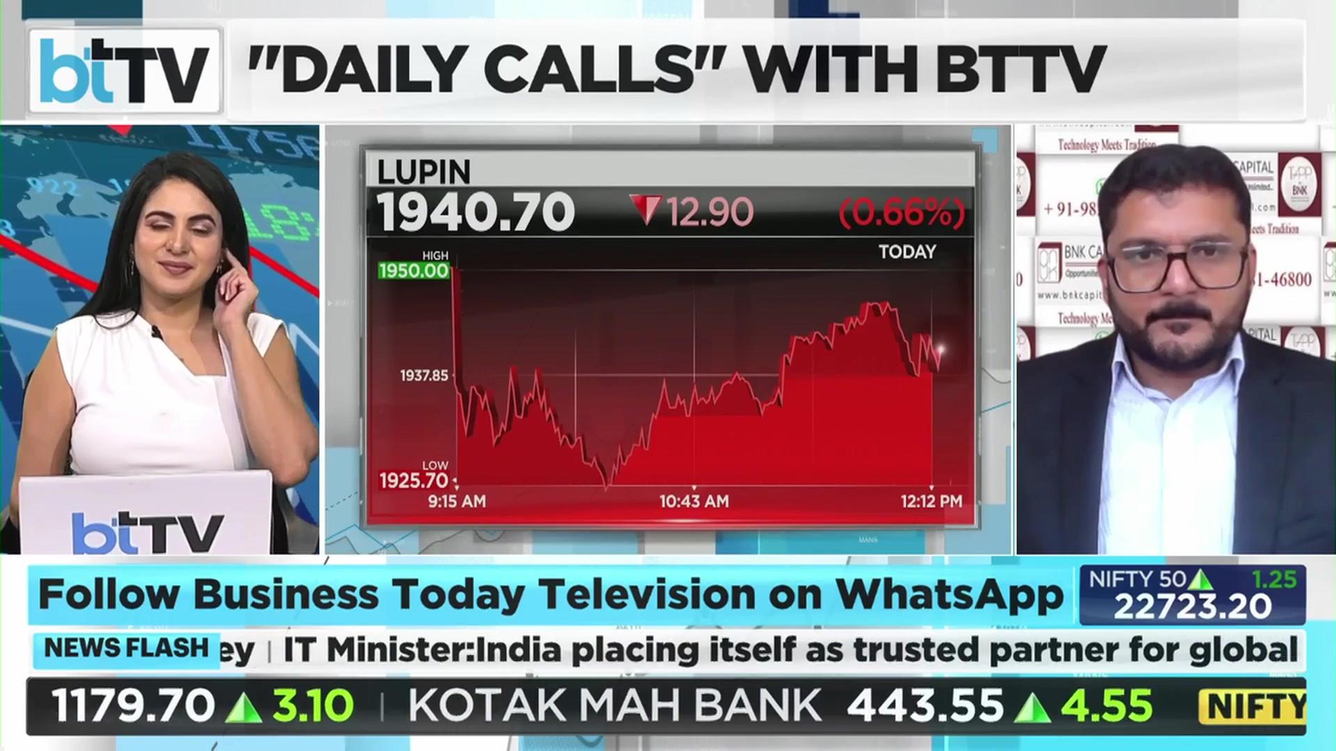 Sell Voltas on rebound, hold Lupin for relief rally, says market expert