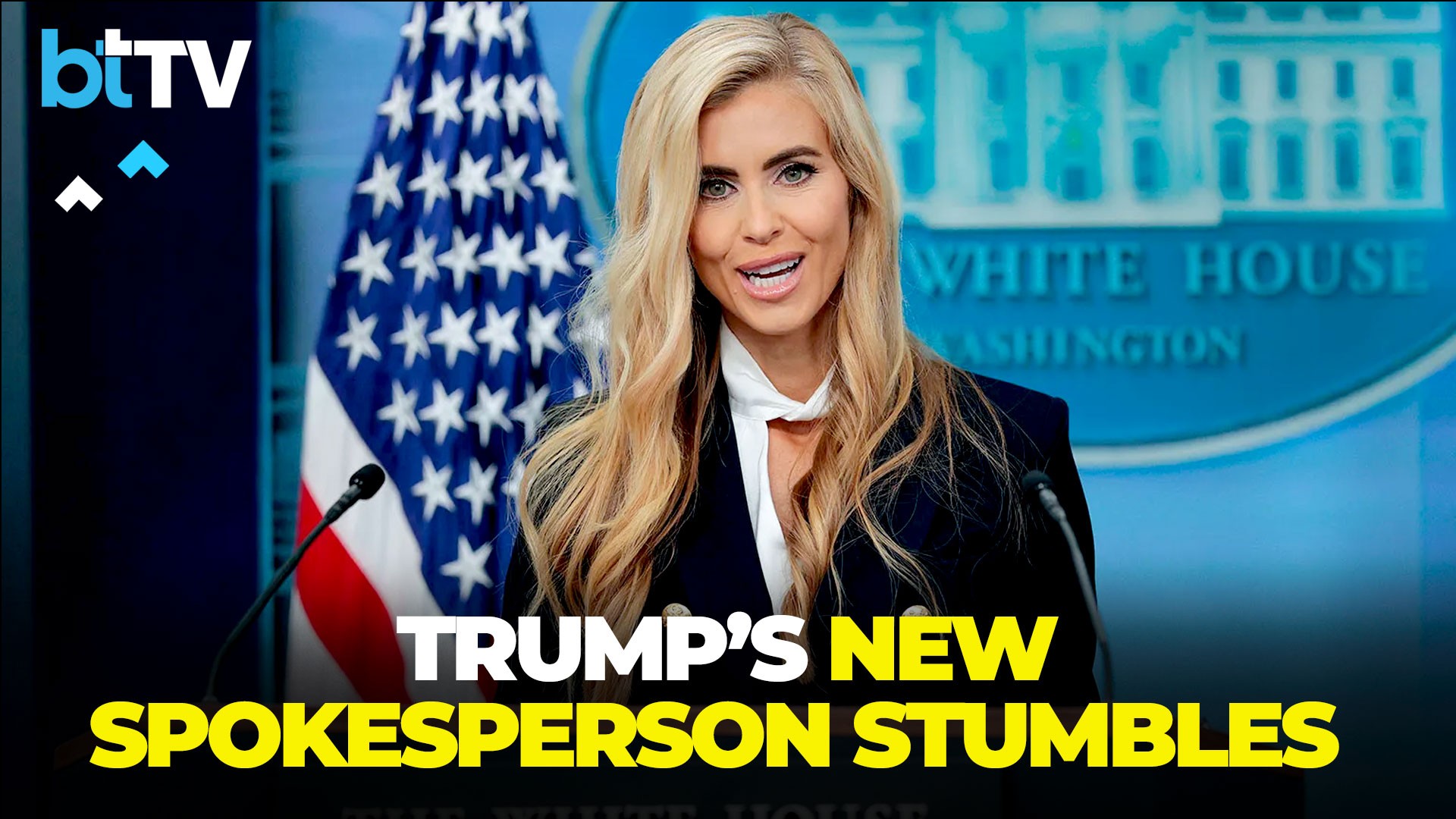 US President Donald Trump Press Secretary Katie Za