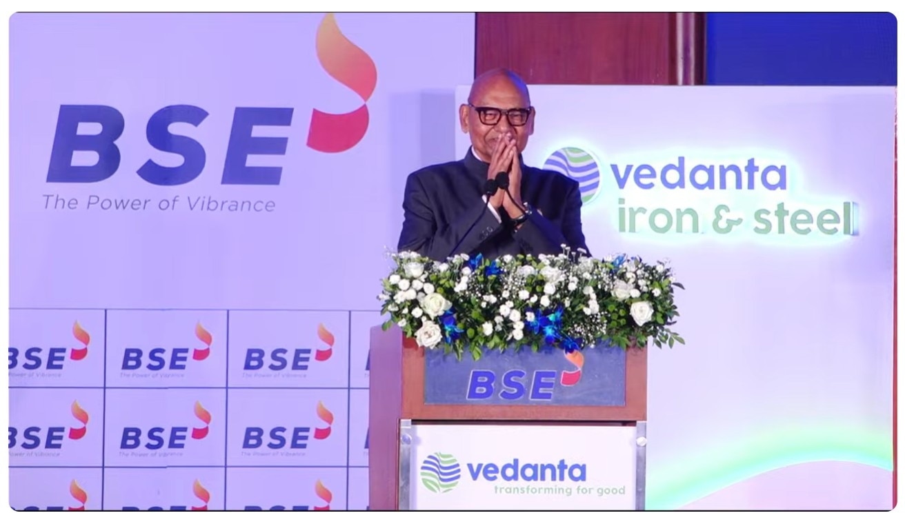 Vedanta Demerger LIVE: Anil Agarwal addresses listing ceremony at BSE - WATCH streaming Vedanta Demerger LIVE: Anil Agarwal addresses listing ceremony at BSE - WATCH streaming