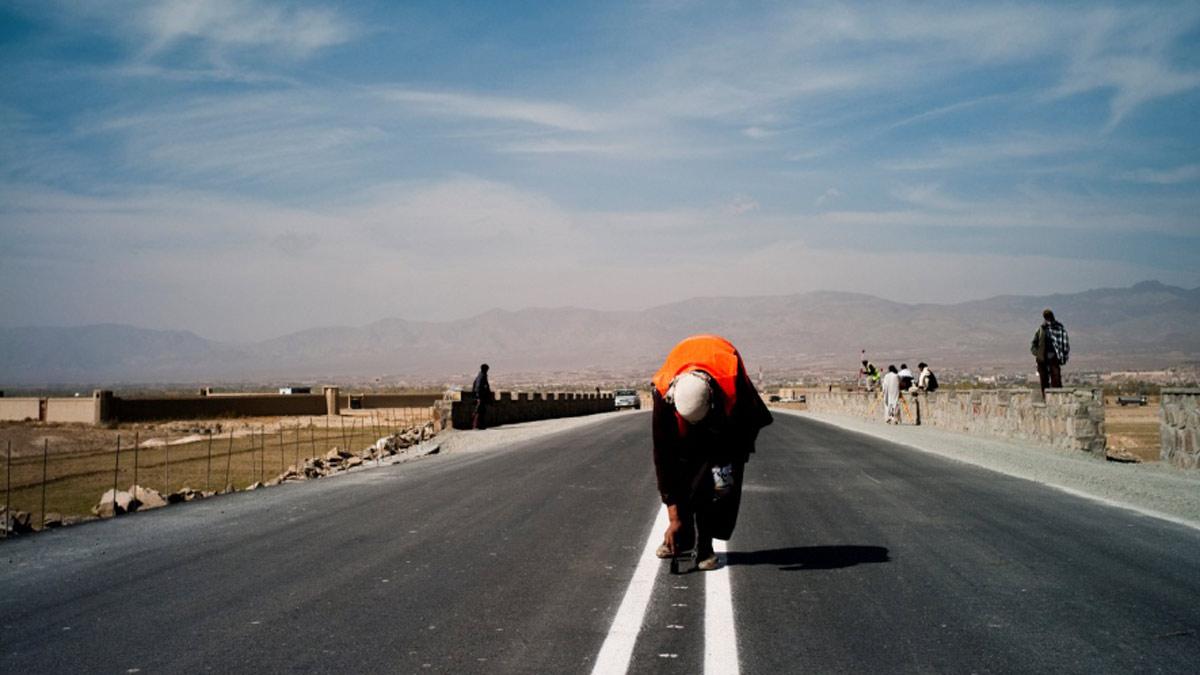 The first project that he clinched was laying the road from Kabul to Kandahar