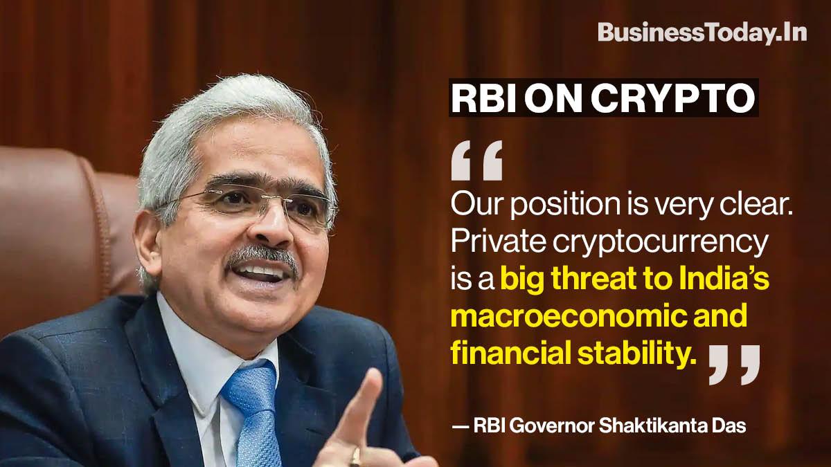 RBI's stand on cryptocurrency