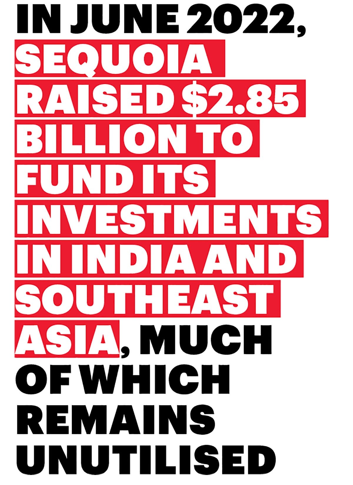 Sequoia Capital's split
