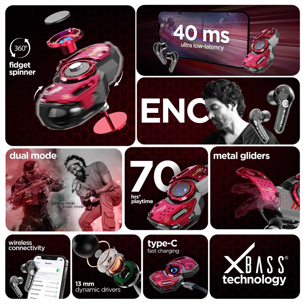 Nu Republic 'Cyberstud Spin'