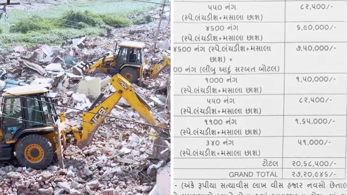 ₹12 Lakh Water, ₹20 Lakh Lunch Bill for Demolition Drive