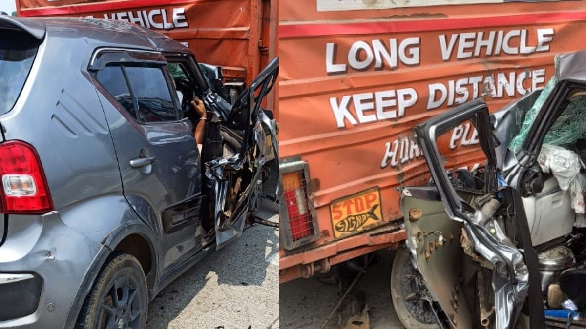 Car Collides with Container, 5 Members of Same Family Killed