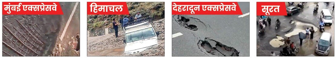 Light Rain Exposes Poor Quality of Highways and Smart Cities