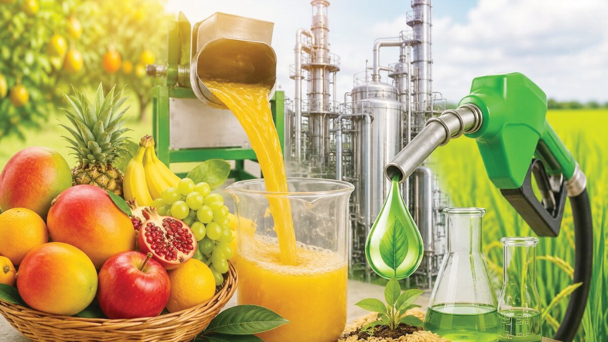 Ethanol Will Now Be Made from Seasonal Fruits!