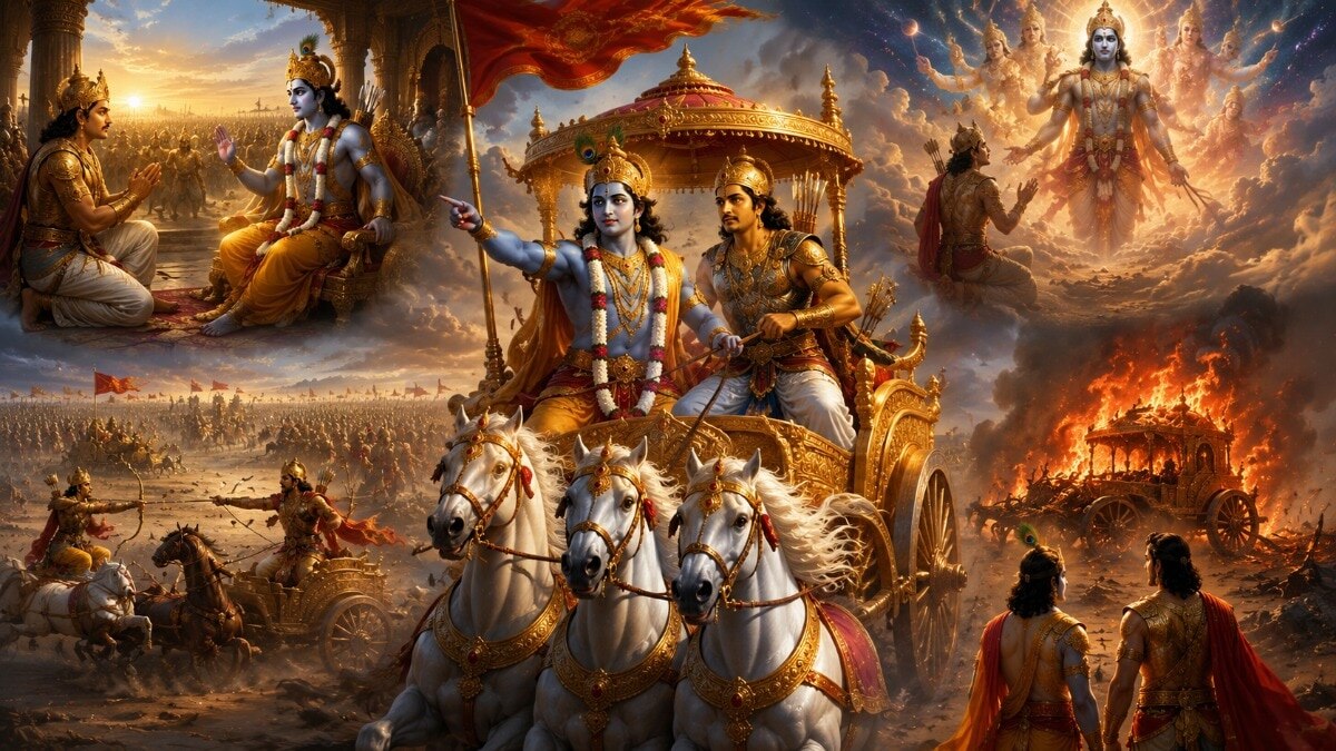 Why Did Krishna Become Arjuna’s Charioteer?