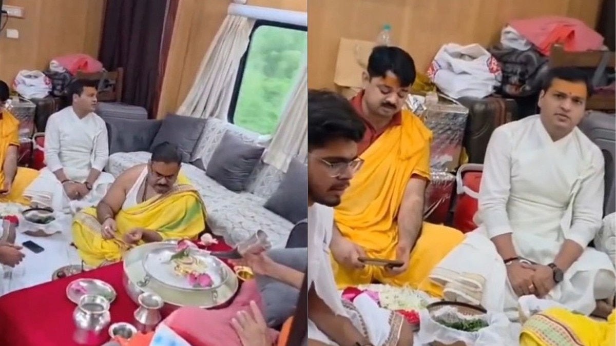 Uproar Over Rudrabhishek Performed in Moving Train: Railways Clarifies