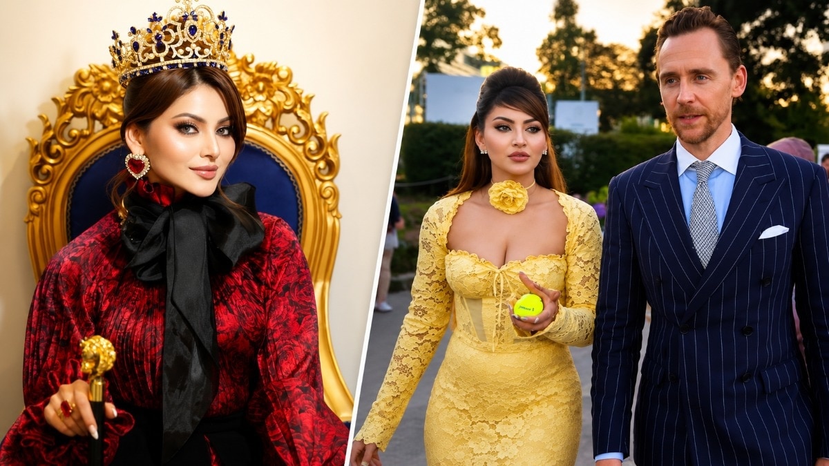 Urvashi Rautela Spotted with 'Loki' Actor Tom Hiddleston at Wimbledon Final