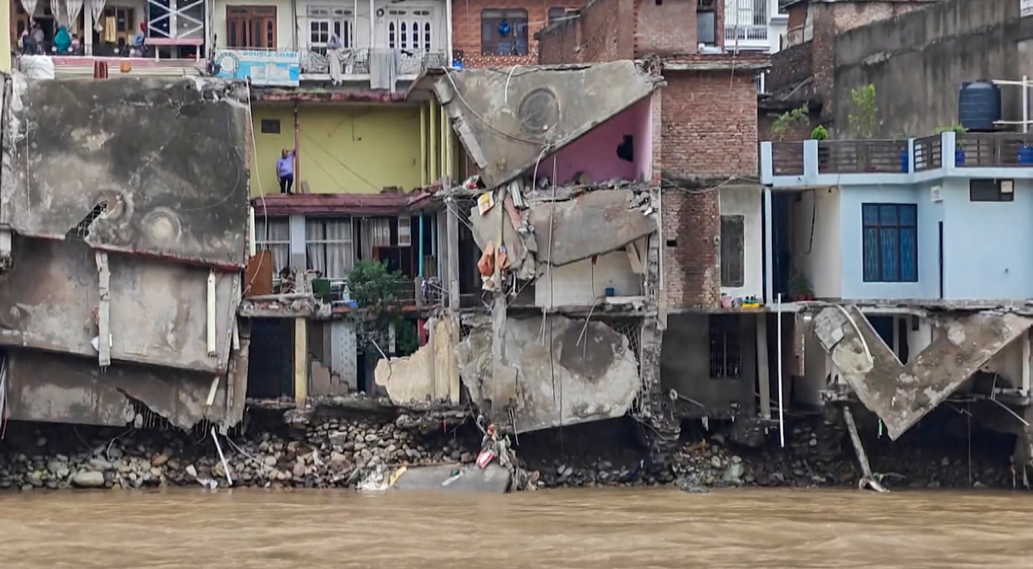 Widespread Devastation Due to Heavy Rains and Landslides in Jammu & Kashmir, Himachal Pradesh, and Nagaland