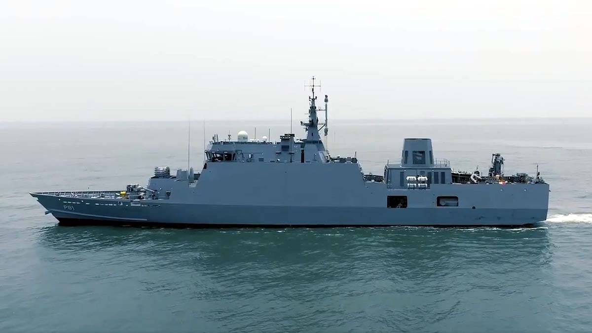 Indian Navy Commissions Indigenous ASW Warship INS Malvan to Counter Enemy Submarines