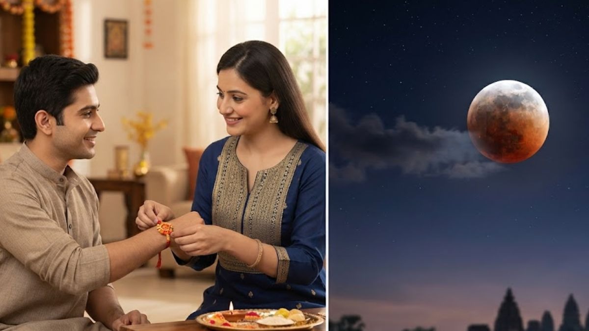 Lunar Eclipse on Raksha Bandhan 2026: Will There Be Any Inauspicious Impact in India? Check Sutak Period and Auspicious Timings