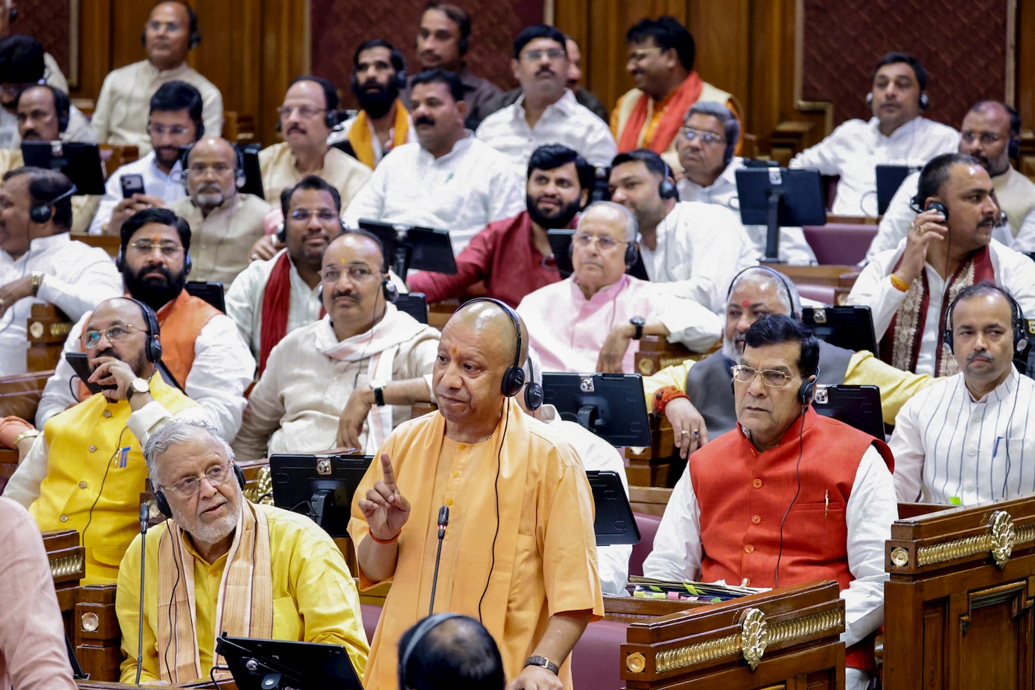 UP Cabinet Amends Madarsa Act to Stop Kamil and Fazil Degrees; Supplementary Budget Presented Amid Opposition Uproar