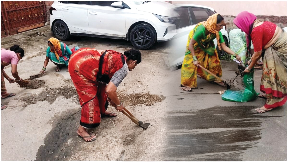 Road Dust or Gold Mine? Viral Videos Show Women Collecting Dust from Hyderabad's Jewelry Market for Precious Metal - Viral videos from Hyderabad's Gulzar Houz show women sweeping streets and collecting dust, which is sold to extract tiny particles of gold and silver lost during jewelry processing.