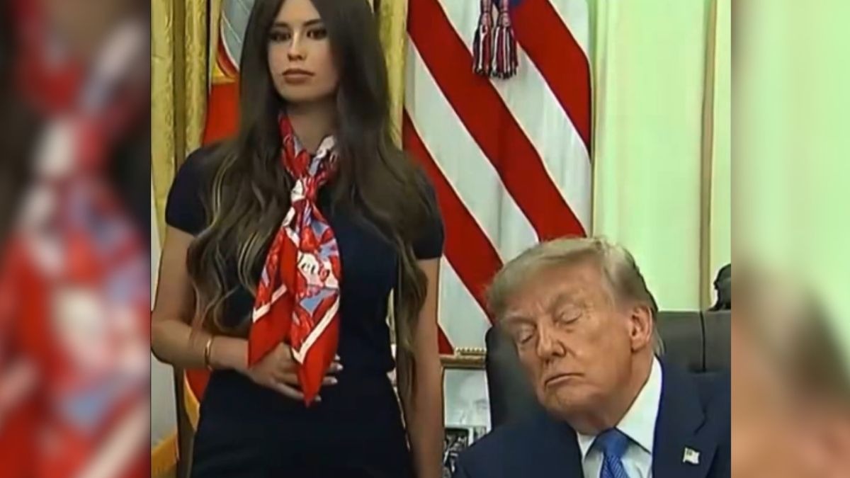 Viral Rumors Claim Donald Trump Hired a 'Mystery Woman' with a Buzzer to Keep Him Awake