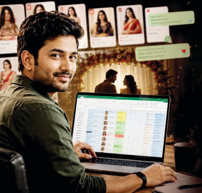 Pune Data Analyst Creates Viral Excel Sheet to Track Marriage Proposals, Finds His Life Partner