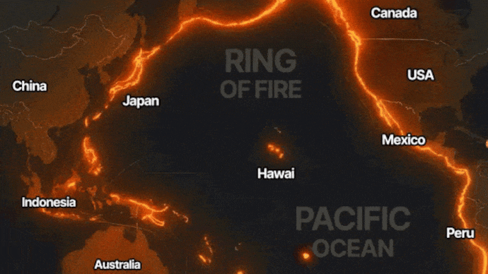 Ring of Fire earthquake