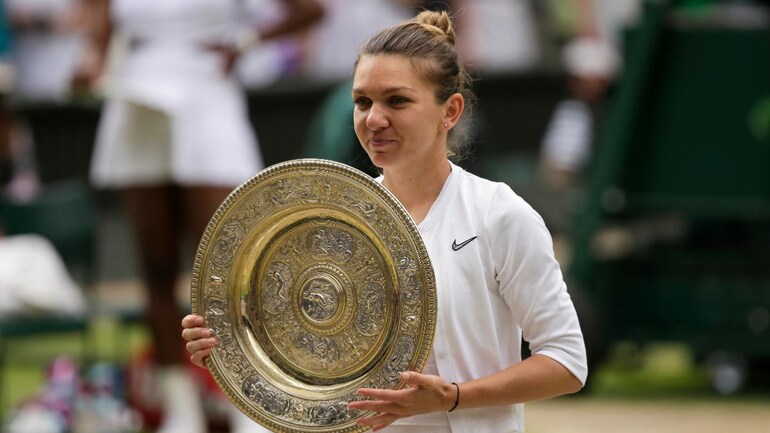 Serena Williams Vs Simona Halep Highlights Wimbledon 2019 Final Serena Eyes Record Equaling Grand Slam Title India Today