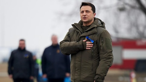 File photo of Volodymyr Zelenskyy