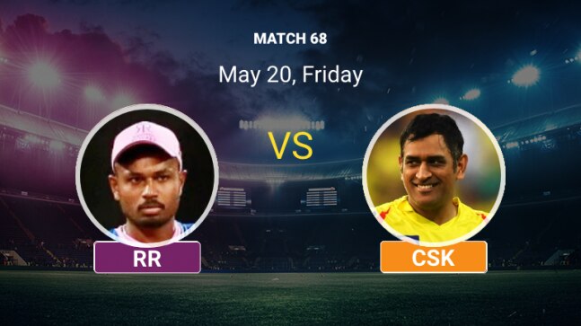 LIVE SCORE, RR vs CSK IPL 2022 Updates: Royals aim to seal top-two spot, Chennai look to bow out on a high - Vimarsana News
