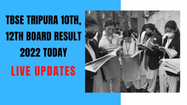 Tripura TBSE Madhyamik, HSC Result 2022 LIVE: Tripura 10th, 12th Board Result 2022 today at 12:30 pm - Vimarsana News