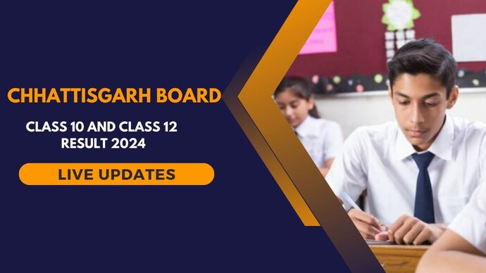 CGBSE Class 10, 12 Result 2024 LIVE Updates: Chhattisgarh board results at cgbse.nic.in, direct link, topper, pass percentage